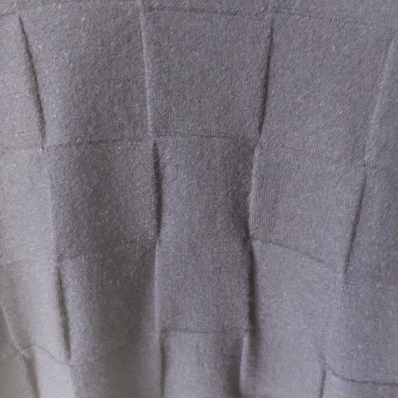 Ami merino wool fine knit sweater. Navy blue. Medium M - Picture 5 of 5